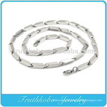 TKB-RN0044 Unique Sideways Arrow Huge heavy Silver Fashion Jewelry 316L Stainless Steel necklace